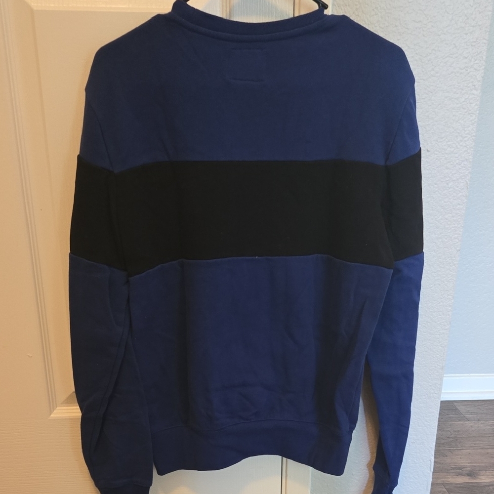 47 Women's Blue and Black Dodgers Sweater - Picture 2 of 2